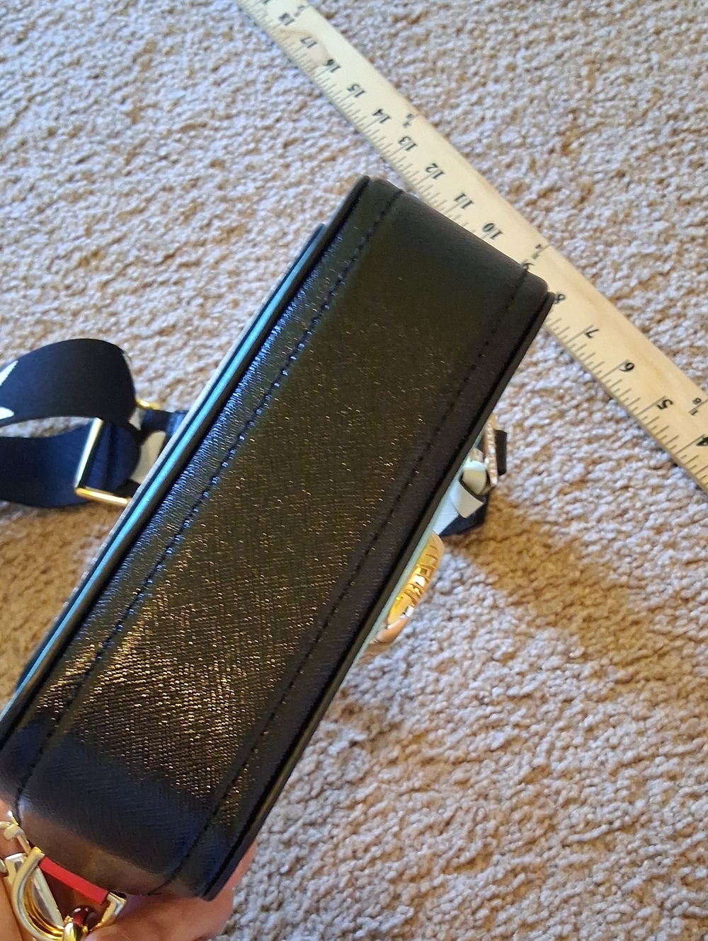 Marc Jacobs X Playboy Collab Snapshot Camera Bag with Playboy Strap - Picture 12 of 15
